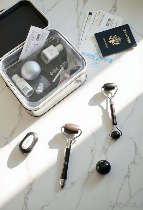 airline regulations for skincare