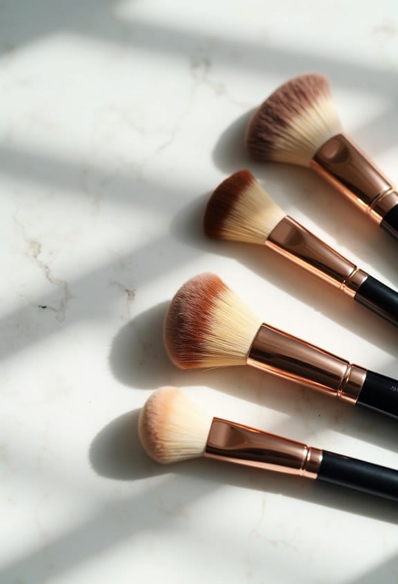 blending brushes for flawless application