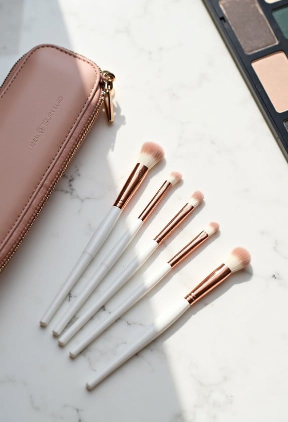 compact travel brush sets