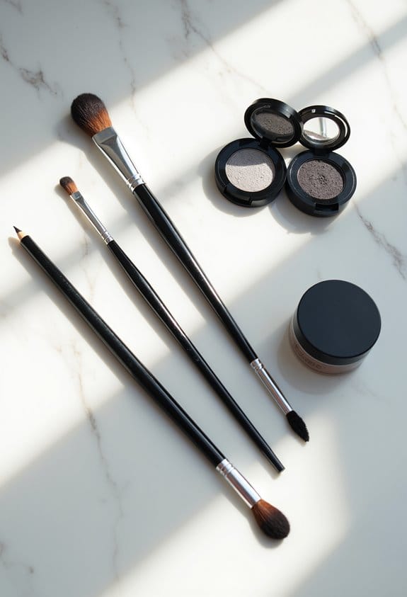 essential brushes for smokey eyes