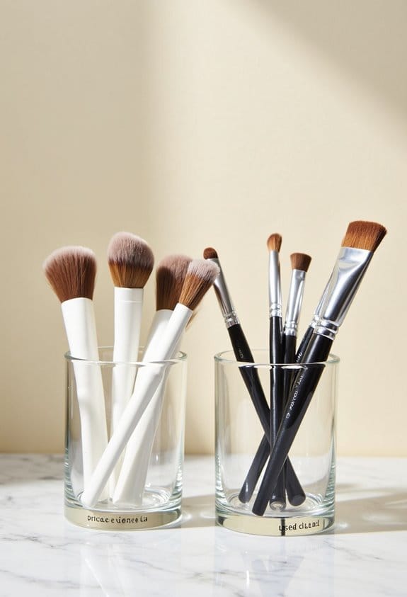 hygienic brush storage solution