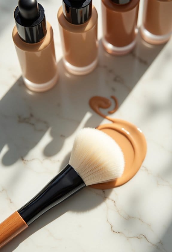 lightweight liquid foundation tips