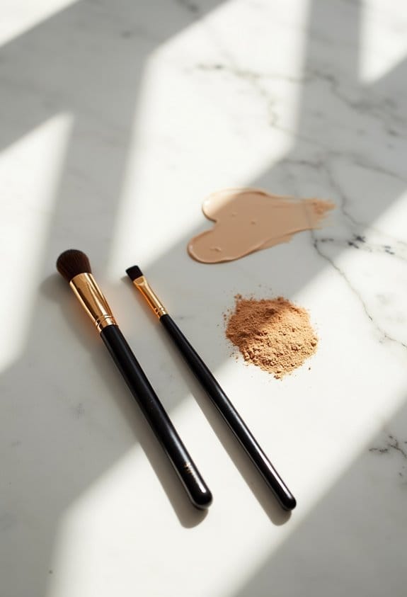 liquid foundation enhances makeup