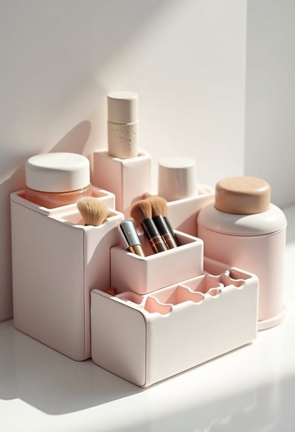 makeup bag organization solutions