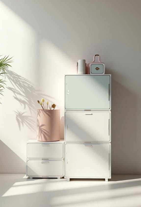 modular storage systems organized