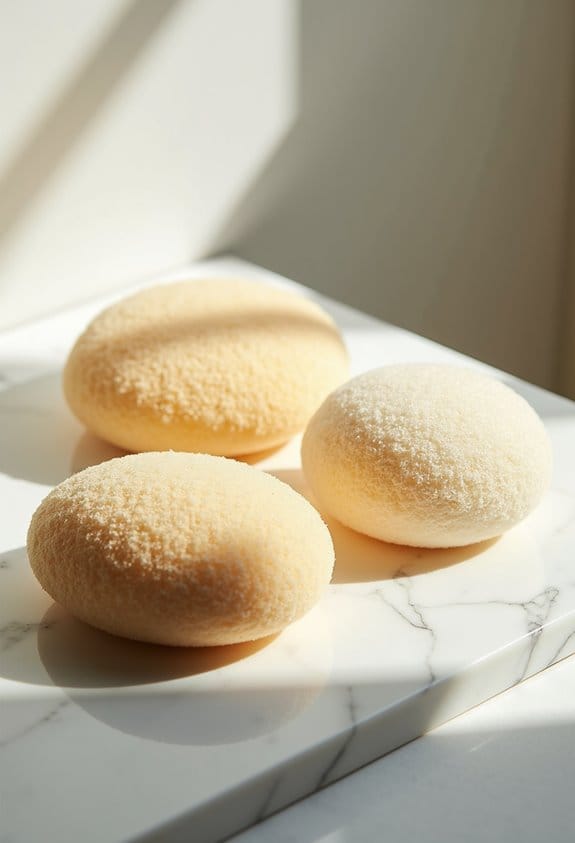 natural vegan loofah sponges
