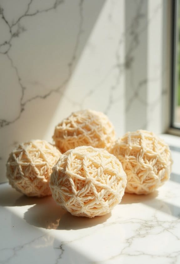 organic loofah sponge set