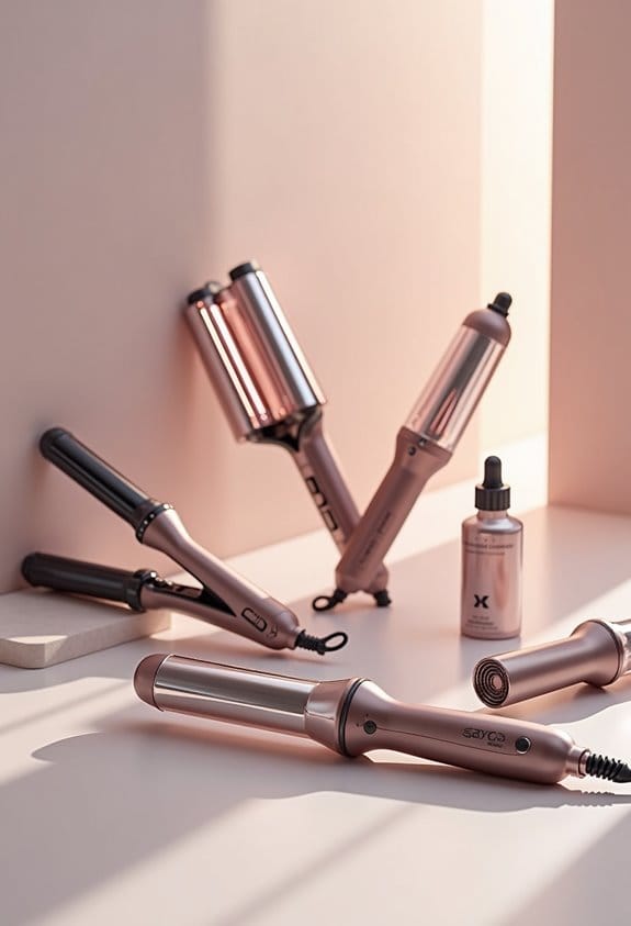 portable salon quality hair curlers