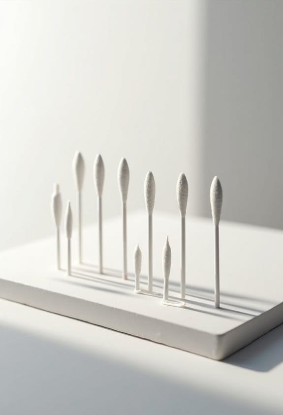 precise cotton swabs selection
