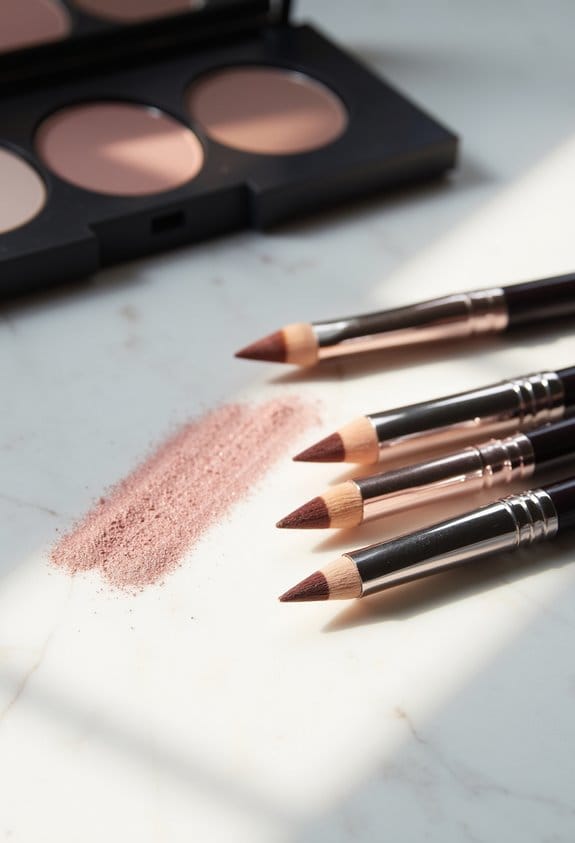 precise detail makeup application