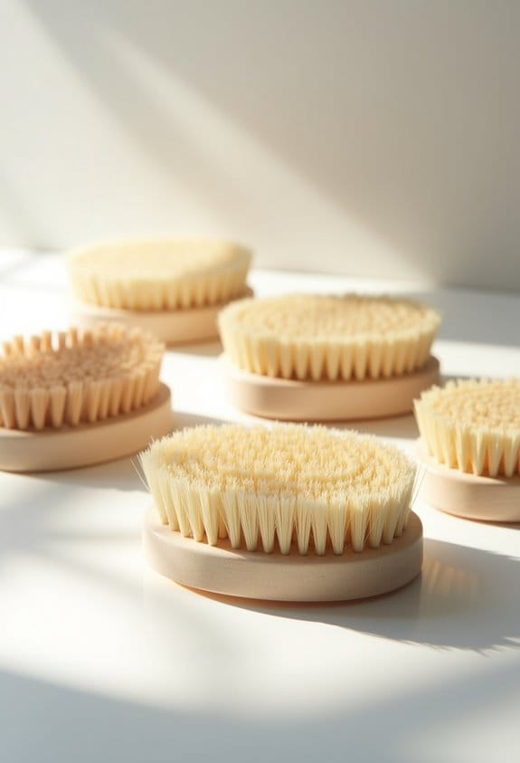revitalizing natural bristle brushes