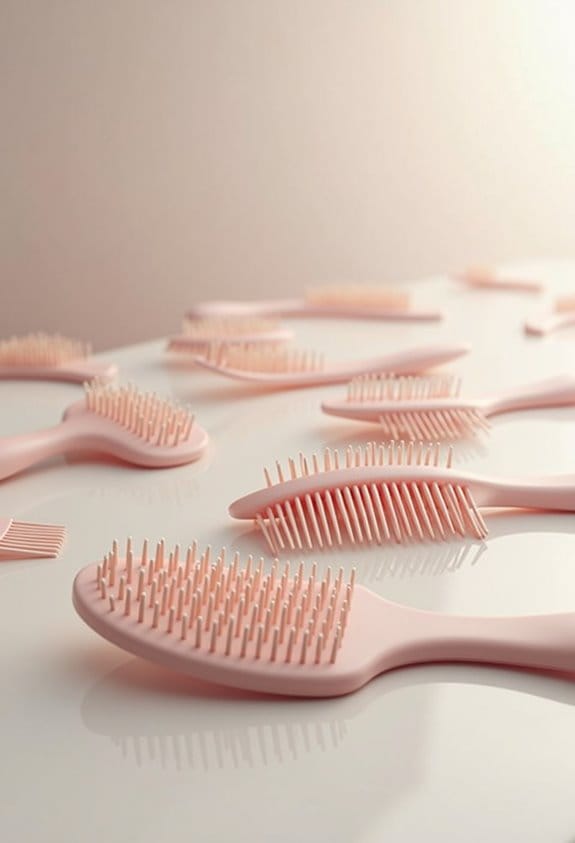 shower combs for wet hair