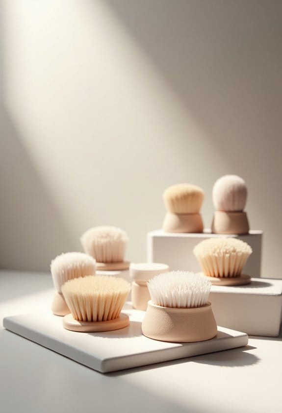 spa like home body brushes