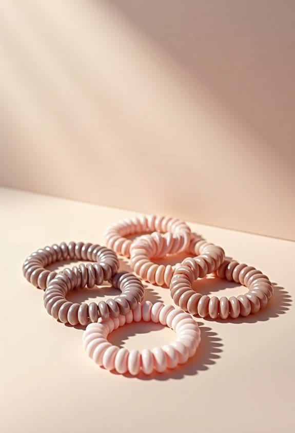 tangle free spiral hair ties