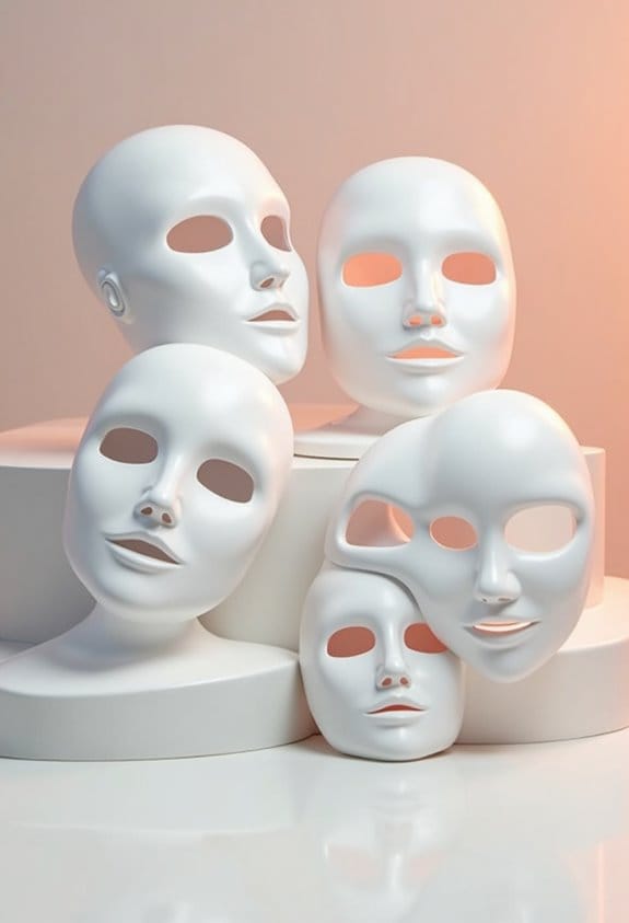 top led face masks